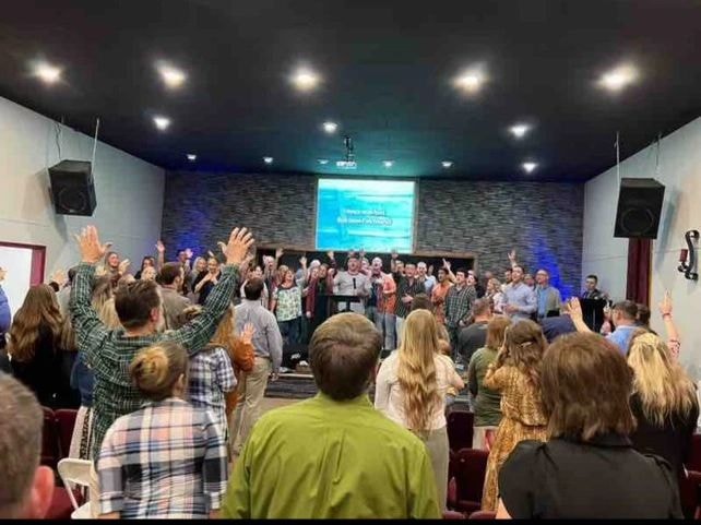 Community Refuge Ministry congregation in worship